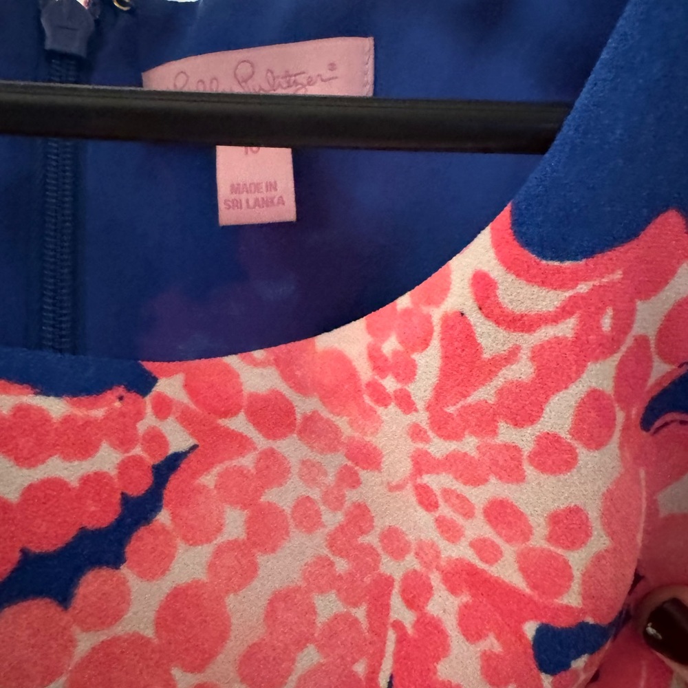 Lilly Pulitzer Donna Romper – Ikat Blue M’Ocean Engineered Print - Picture 3 of 3